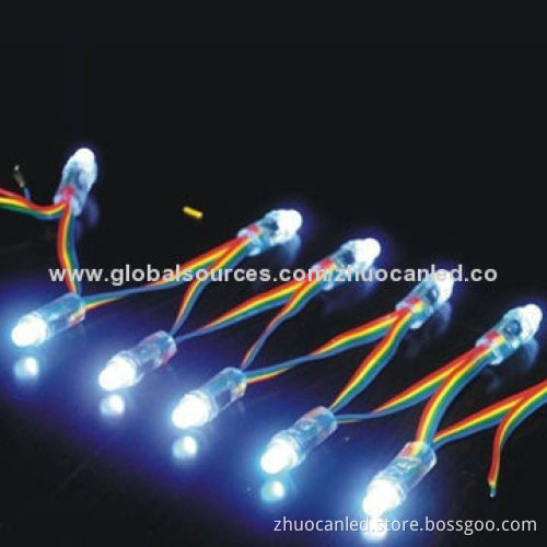 WS2801 LED pixel DC 5V/12mm/0.3WNew